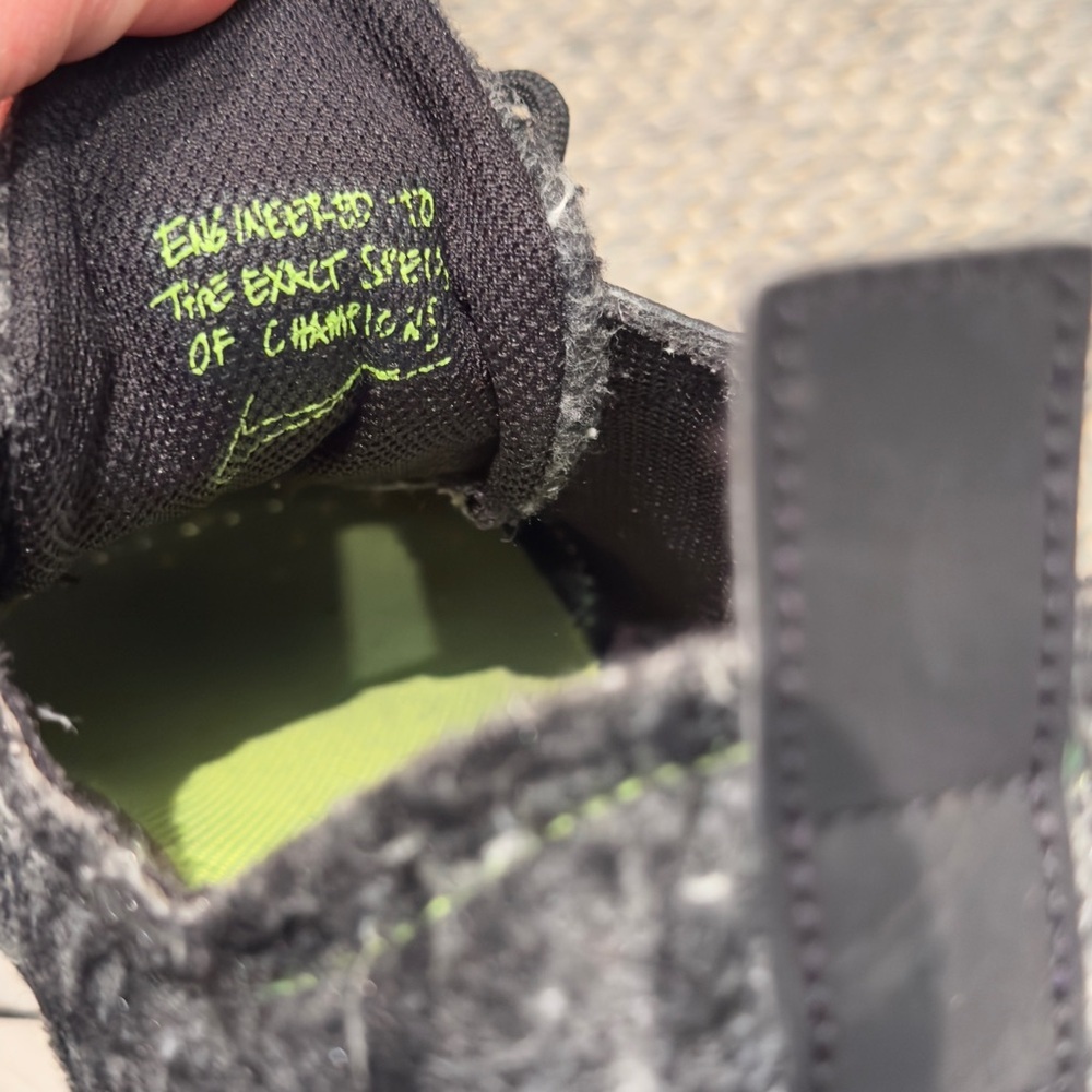 Nike Air Zoom-Type Men's Shoes - Black and Green 10.5 - Picture 3 of 10